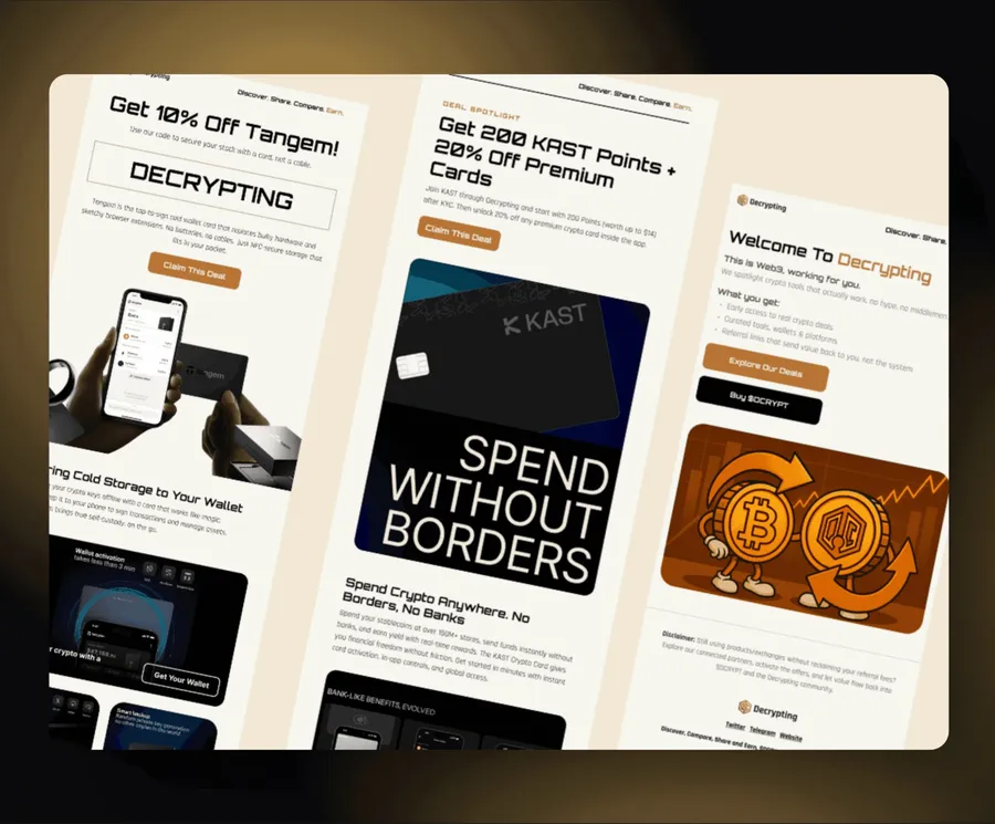 Decrypting Email Flows website