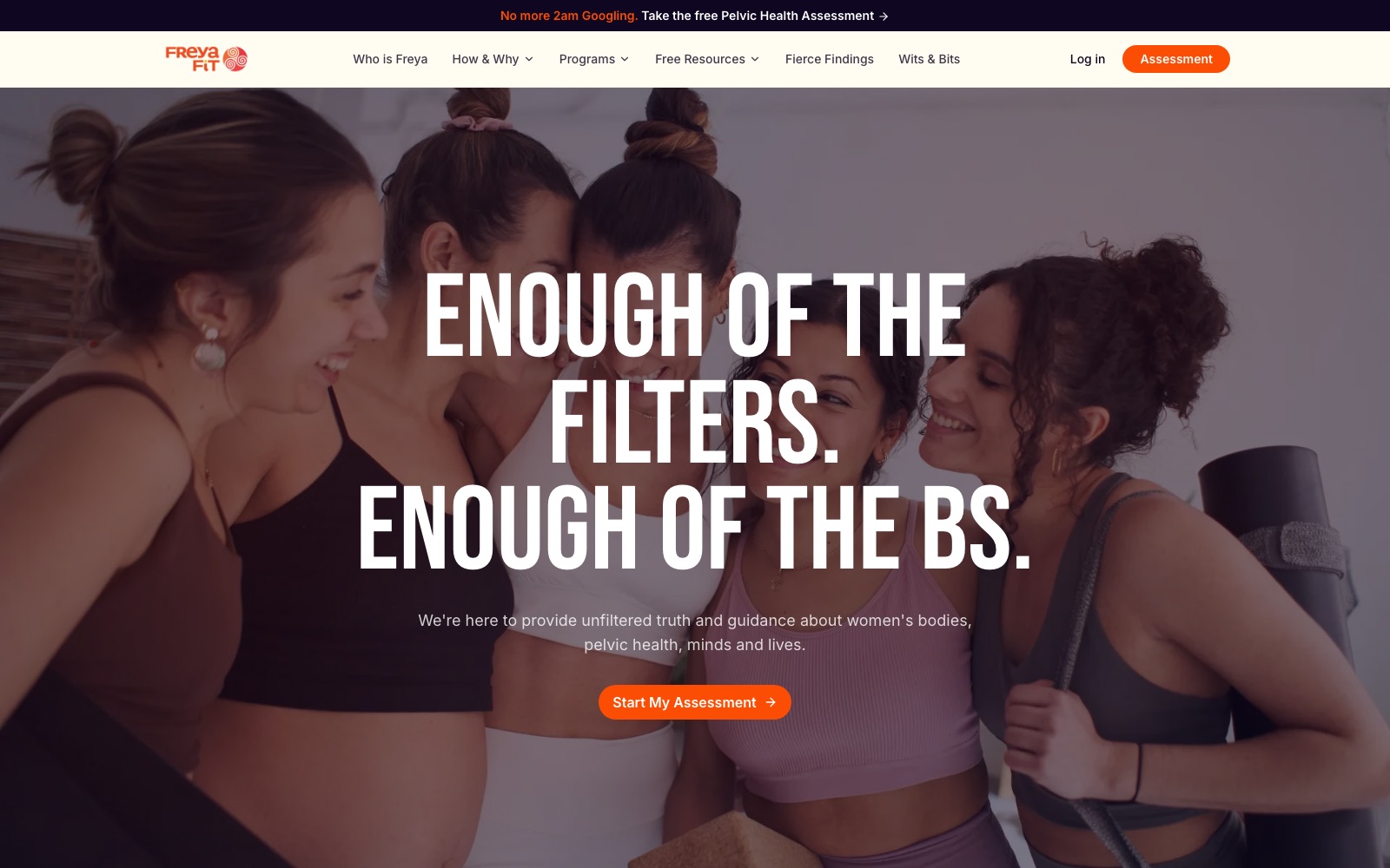 Freya Fit, Website Design & Build by Proof of Pixel